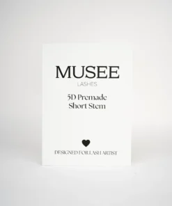 Ventaglio pronto 5D short stem stelo corto Musee Lashes
